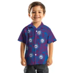 Philadelphia 76ers Hawaiian Shirt – Leaf Outline