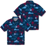 Philadelphia 76ers Hawaiian Shirt – Palm And Clouds