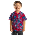 Philadelphia 76ers Hawaiian Shirt – Palm Sunset