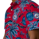 Philadelphia 76ers Hawaiian Shirt – Palm Sunset