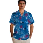 Philadelphia 76ers Hawaiian Shirt – Wave Palm