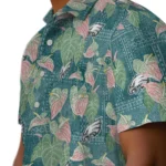 Philadelphia Eagles Hawaiian Shirt – Anthurium Overlay