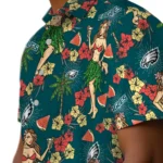 Philadelphia Eagles Hawaiian Shirt – Hawaiian Girls Design