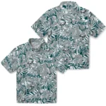 Philadelphia Eagles Hawaiian Shirt – Hibiscus Overlay