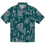 Philadelphia Eagles Hawaiian Shirt – Turtle Lines
