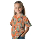 Philadelphia Flyers Hawaiian Shirt – Anthurium Overlay