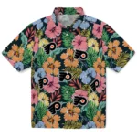 Philadelphia Flyers Hawaiian Shirt – Brilliant Hibiscus Garden