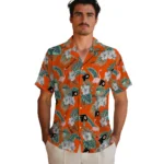 Philadelphia Flyers Hawaiian Shirt – Flamingo and Hibiscus