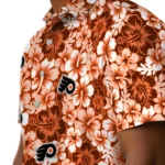Philadelphia Flyers Hawaiian Shirt – Hibiscus Blooms