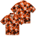Philadelphia Flyers Hawaiian Shirt – Hibiscus Flower Design