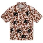 Philadelphia Flyers Hawaiian Shirt – Hibiscus Motif