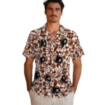 Philadelphia Flyers Hawaiian Shirt – Hibiscus Motif