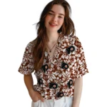 Philadelphia Flyers Hawaiian Shirt – Hibiscus Motif