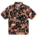 Philadelphia Flyers Hawaiian Shirt – Hibiscus Overlay