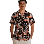 Philadelphia Flyers Hawaiian Shirt – Hibiscus Overlay