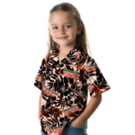 Philadelphia Flyers Hawaiian Shirt – Hibiscus Overlay
