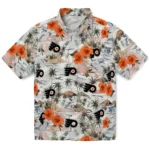 Philadelphia Flyers Hawaiian Shirt – Hibiscus Seaside
