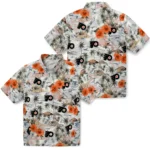 Philadelphia Flyers Hawaiian Shirt – Hibiscus Seaside