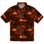Philadelphia Flyers Hawaiian Shirt – Palm And Clouds