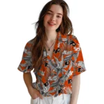 Philadelphia Flyers Hawaiian Shirt – Palm Leaves