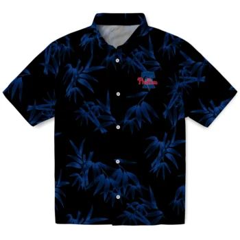 philadelphia phillies bamboo branches blue black hawaiian shirts best selling