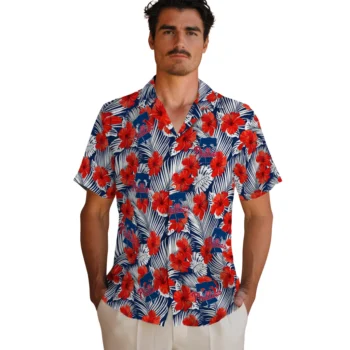 philadelphia phillies hibiscus fiesta red royal blue hawaiian shirts fashion forward