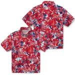 Philadelphia Phillies Hawaiian Shirt – Hibiscus Overlay