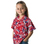 Philadelphia Phillies Hawaiian Shirt – Hibiscus Overlay