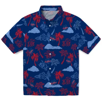 philadelphia phillies palm and clouds blue hawaiian shirts best selling
