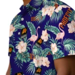 Phoenix Suns Hawaiian Shirt – Flamingo and Hibiscus