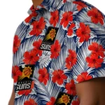 Phoenix Suns Hawaiian Shirt – Hibiscus Fiesta
