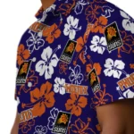 Phoenix Suns Hawaiian Shirt – Hibiscus Flower Design