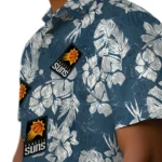 Phoenix Suns Hawaiian Shirt – Hibiscus Flowers