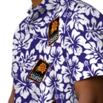 Phoenix Suns Hawaiian Shirt – Hibiscus Motif