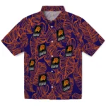 Phoenix Suns Hawaiian Shirt – Leaf Outline