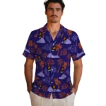 Phoenix Suns Hawaiian Shirt – Palm And Clouds