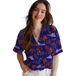 Phoenix Suns Hawaiian Shirt – Palm And Clouds