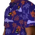 Phoenix Suns Hawaiian Shirt – Palm And Clouds