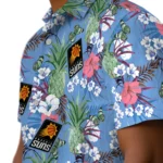 Phoenix Suns Hawaiian Shirt – Pineapple Bouquet