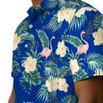 Pittsburgh Panthers Hawaiian Shirt – Flamingo and Hibiscus