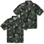 Pittsburgh Panthers Hawaiian Shirt – Hibiscus Leaves Pattern