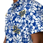 Pittsburgh Panthers Hawaiian Shirt – Hibiscus Motif