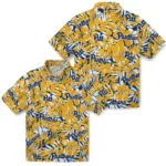 Pittsburgh Panthers Hawaiian Shirt – Hibiscus Overlay