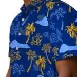 Pittsburgh Panthers Hawaiian Shirt – Palm And Clouds
