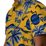 Pittsburgh Panthers Hawaiian Shirt – Palm Sunset