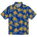 Pittsburgh Panthers Hawaiian Shirt – Palm Tree Motif