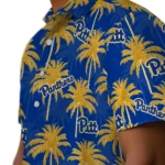 Pittsburgh Panthers Hawaiian Shirt – Palm Tree Motif