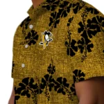 Pittsburgh Penguins Hawaiian Shirt – 50th State Flower