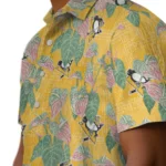 Pittsburgh Penguins Hawaiian Shirt – Anthurium Overlay