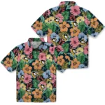 Pittsburgh Penguins Hawaiian Shirt – Brilliant Hibiscus Garden